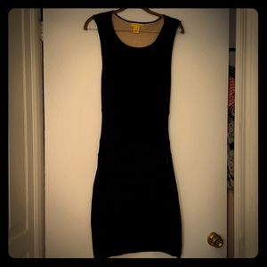 Catherine Melandrino dress with cutout back